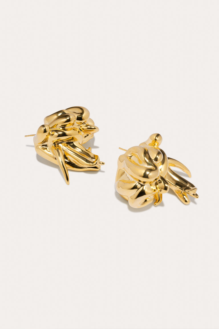 General Strike - Recycled Gold Vermeil Earrings