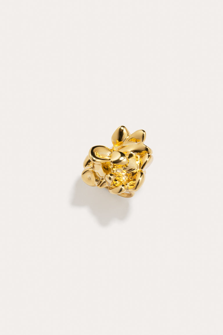 General Strike - Gold Plated Ear Cuff