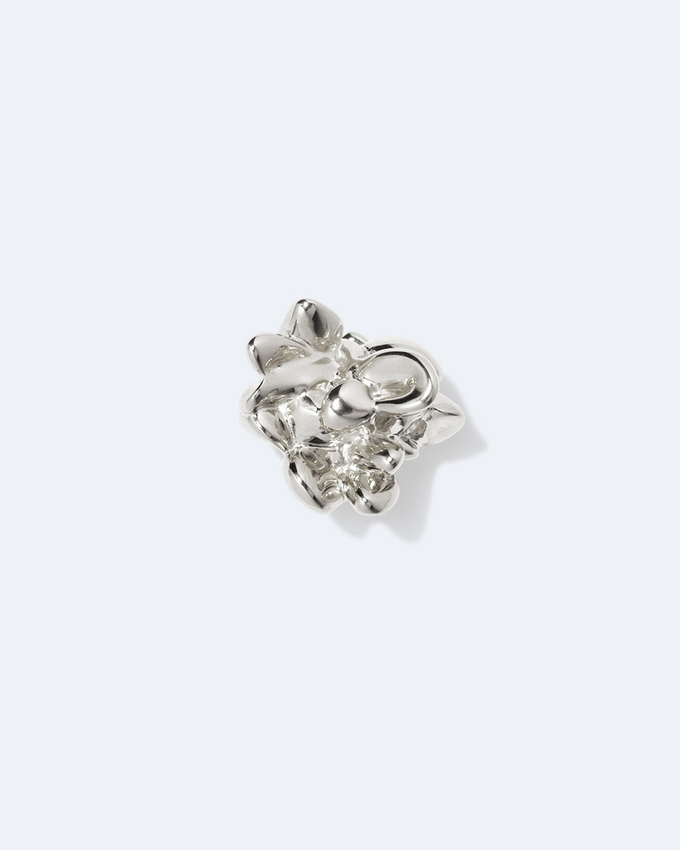 General Strike - Silver Plated Ear Cuff
