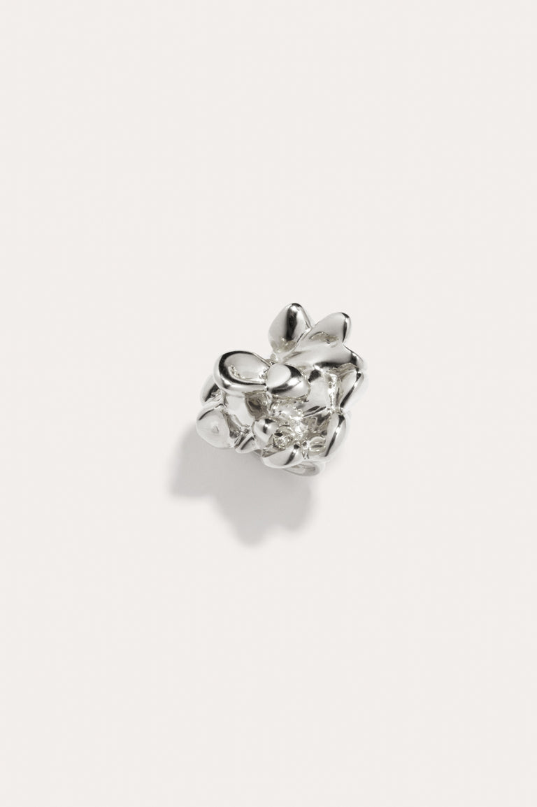 General Strike - Silver Plated Ear Cuff