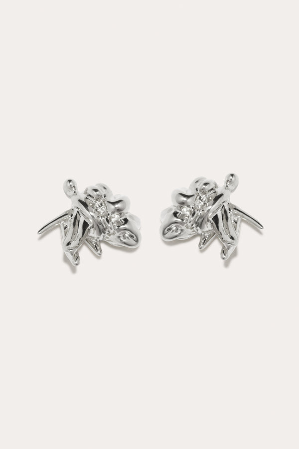 "Notsobig" General Strike - Silver Plated Earrings