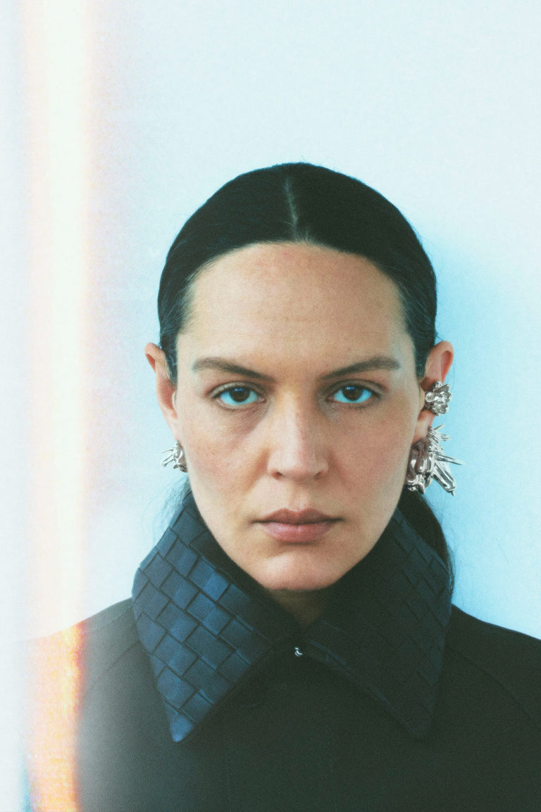 General Strike - Silver Plated Ear Cuff