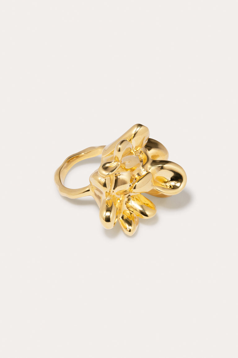General Strike - Gold Plated Ring