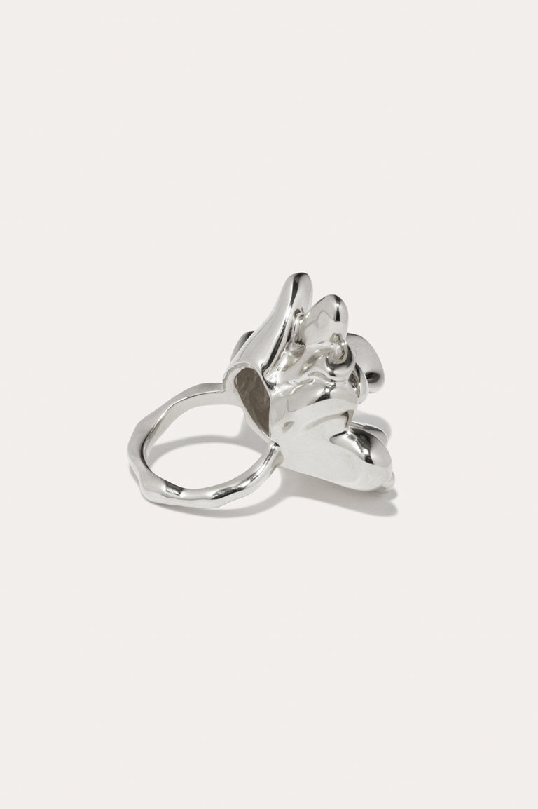General Strike - Silver Plated Ring