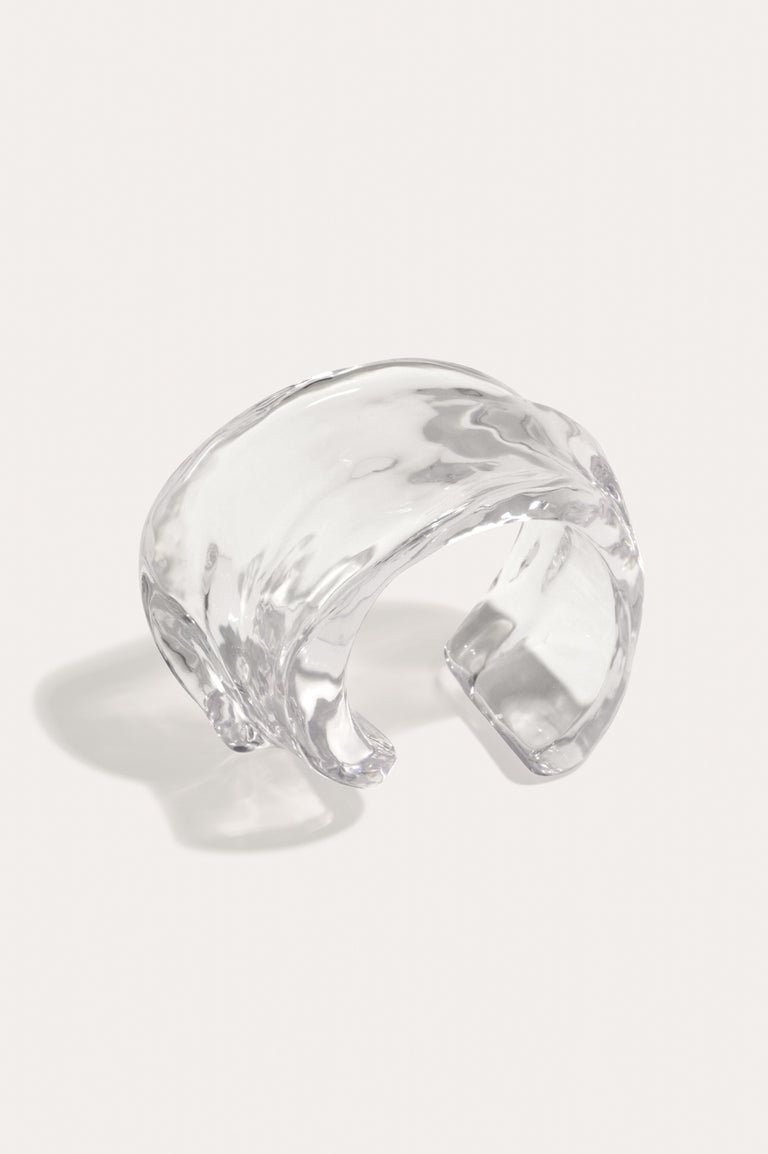 Thick as Thieves - Clear Resin Cuff