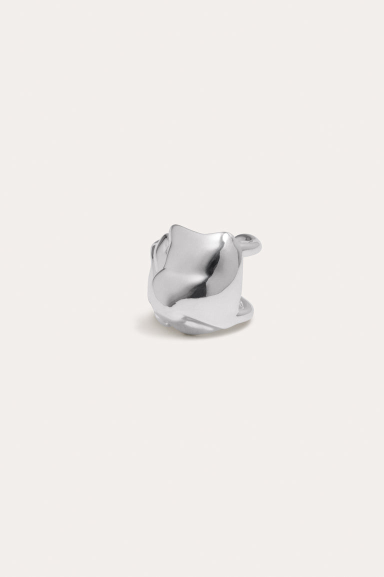 The Excorism of Chaos - Silver Plated Ear Cuff