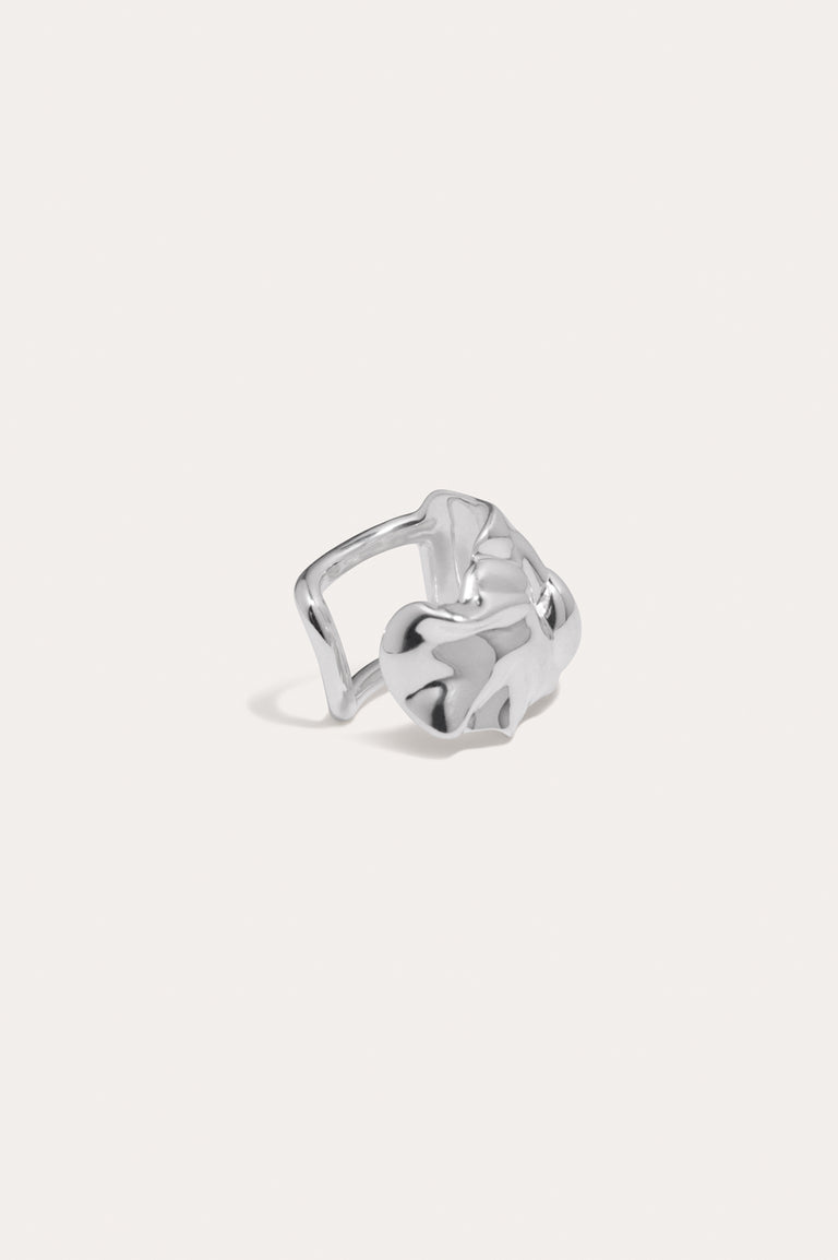 The Excorism of Chaos - Silver Plated Ear Cuff