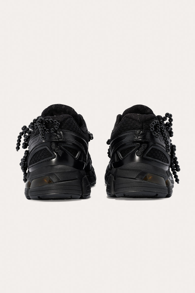 Completedworks for ASICS - GEL KAYANO™ 20 Black Bow Sneakers w/ Brown Sole