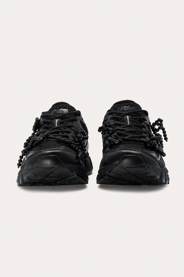 Completedworks for ASICS - GEL KAYANO™ 20 Black Bow Sneakers w/ Brown Sole