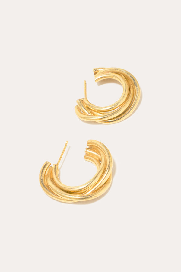 Encounter - Recycled Gold Vermeil Earrings