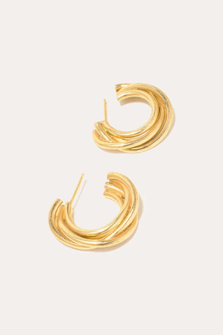 Encounter - Recycled Gold Vermeil Earrings