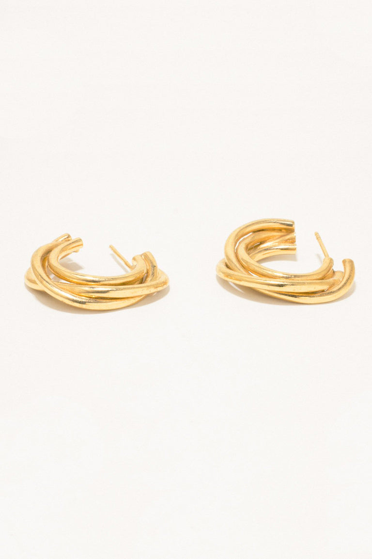 Encounter - Recycled Gold Vermeil Earrings