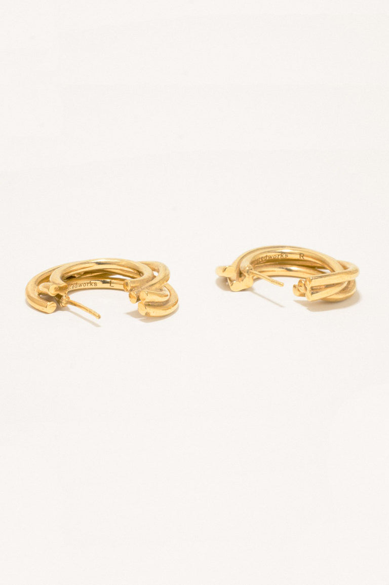 Encounter - Recycled Gold Vermeil Earrings