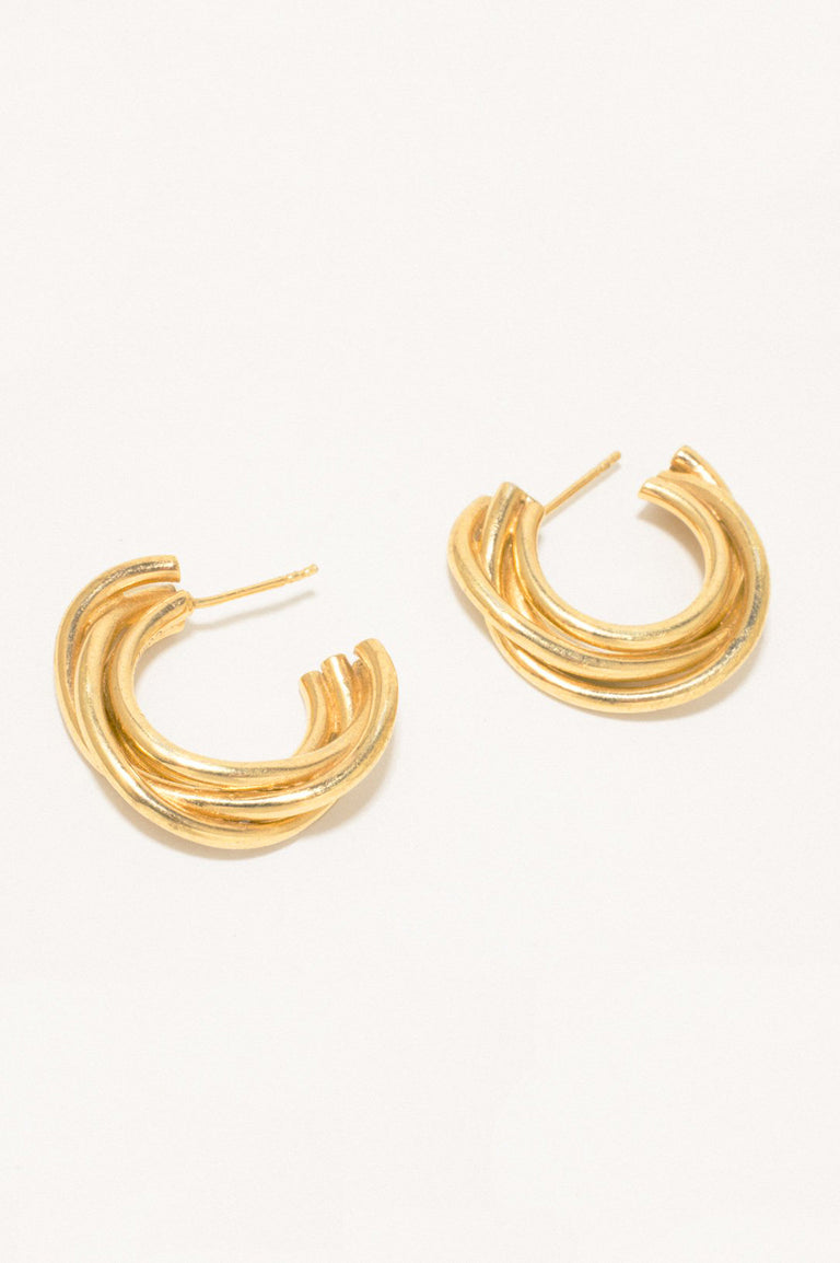 Encounter - Recycled Gold Vermeil Earrings
