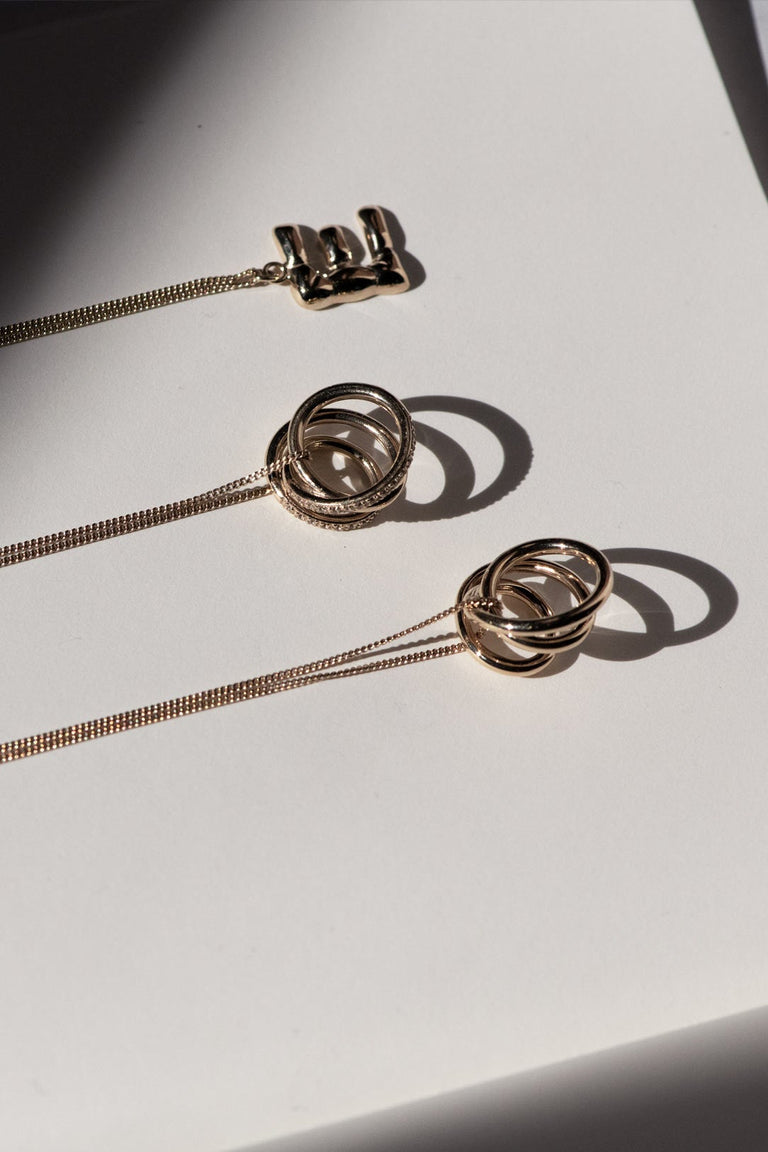 Flow - Recycled Silver Pendant