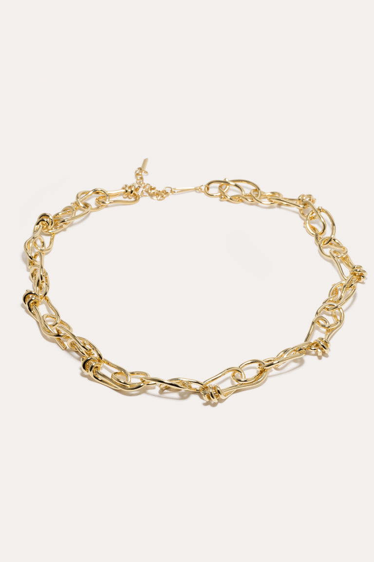 V040 - Gold Plated Necklace