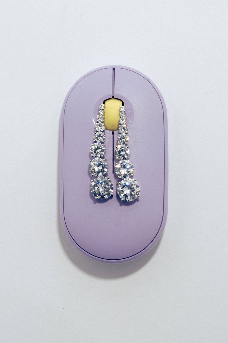 Z10 - Zirconia and Sterling Silver Earrings