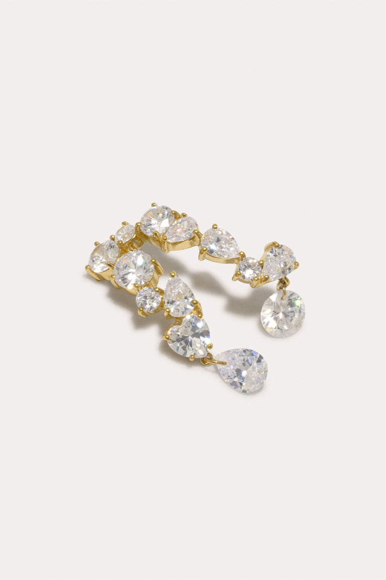 Pelican - Zirconia and Recycled Gold Vermeil Ear Cuff
