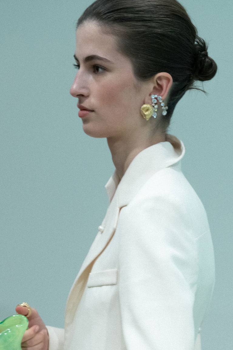 Pelican - Zirconia and Recycled Gold Vermeil Ear Cuff