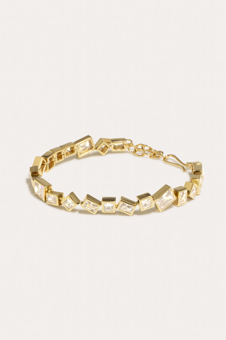 Dare - Zirconia and Recycled Gold Vermeil Bracelet