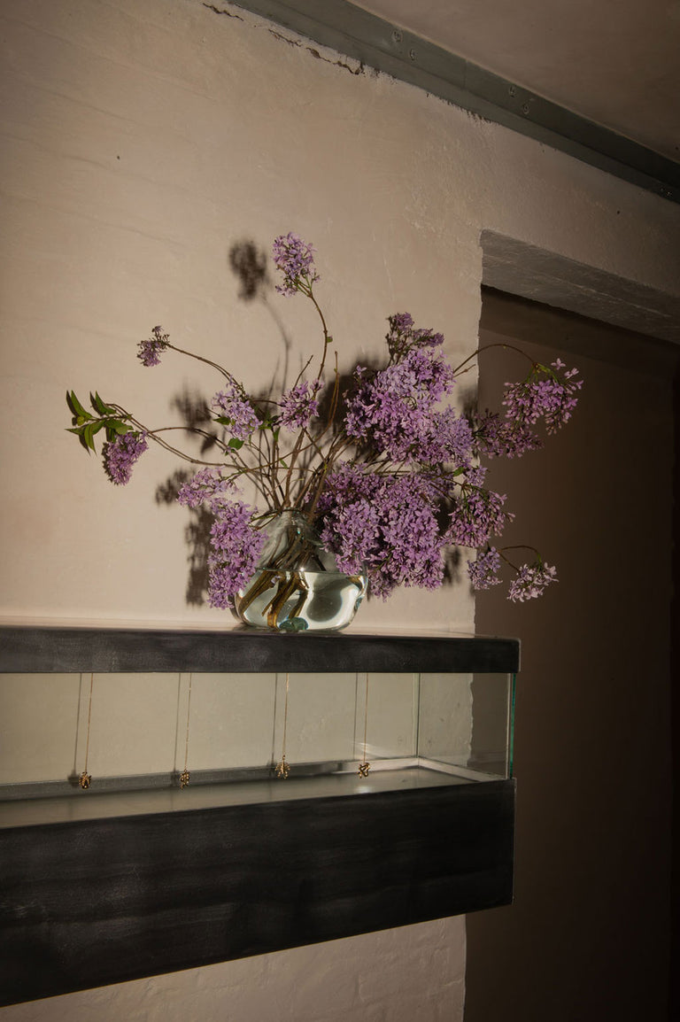 The Bubble to End all Bubbles - Recycled Glass Vase in Clear