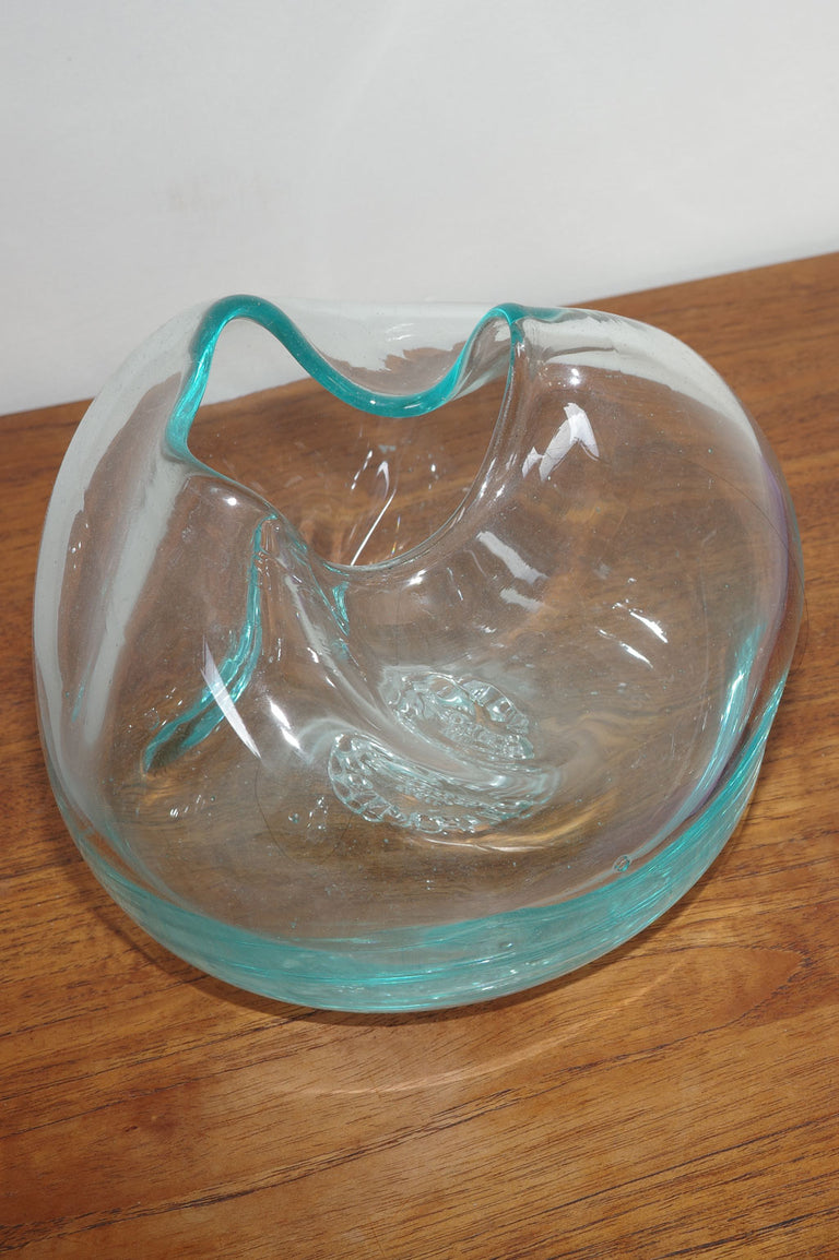 The Bubble to End all Bubbles - Recycled Glass Vase in Clear
