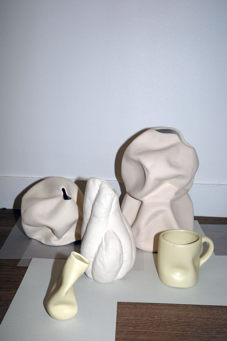 Bumpity Bump Bump - Mug in Matte White