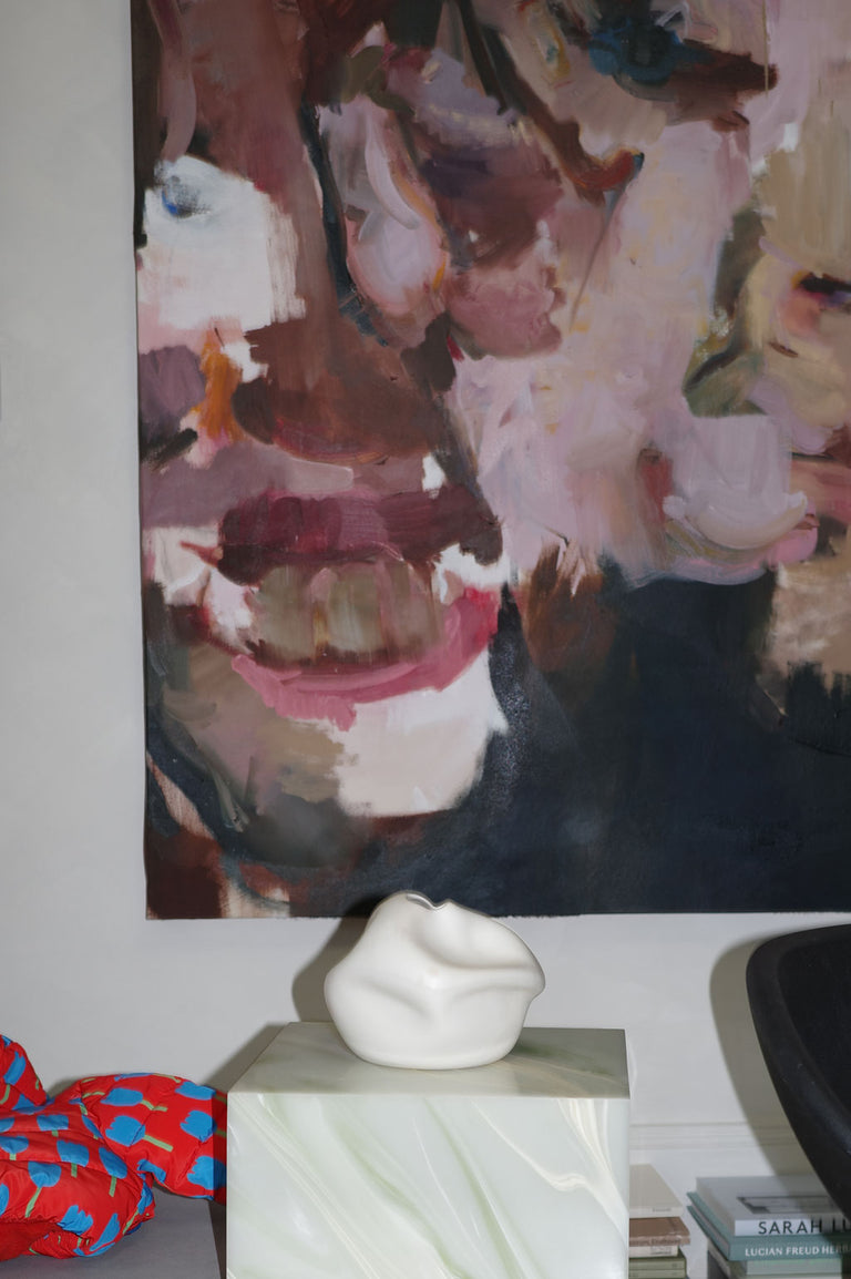 Compound - Large Vessel in Matte White