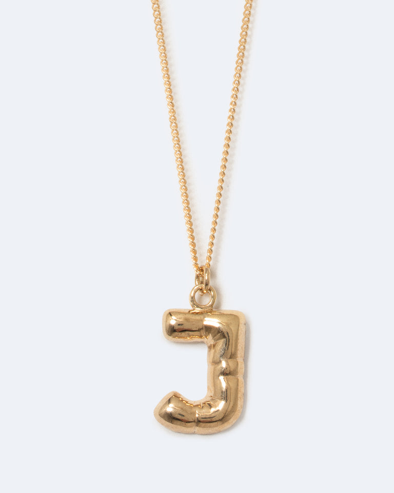 Classicworks™ J - Gold Plated Necklace