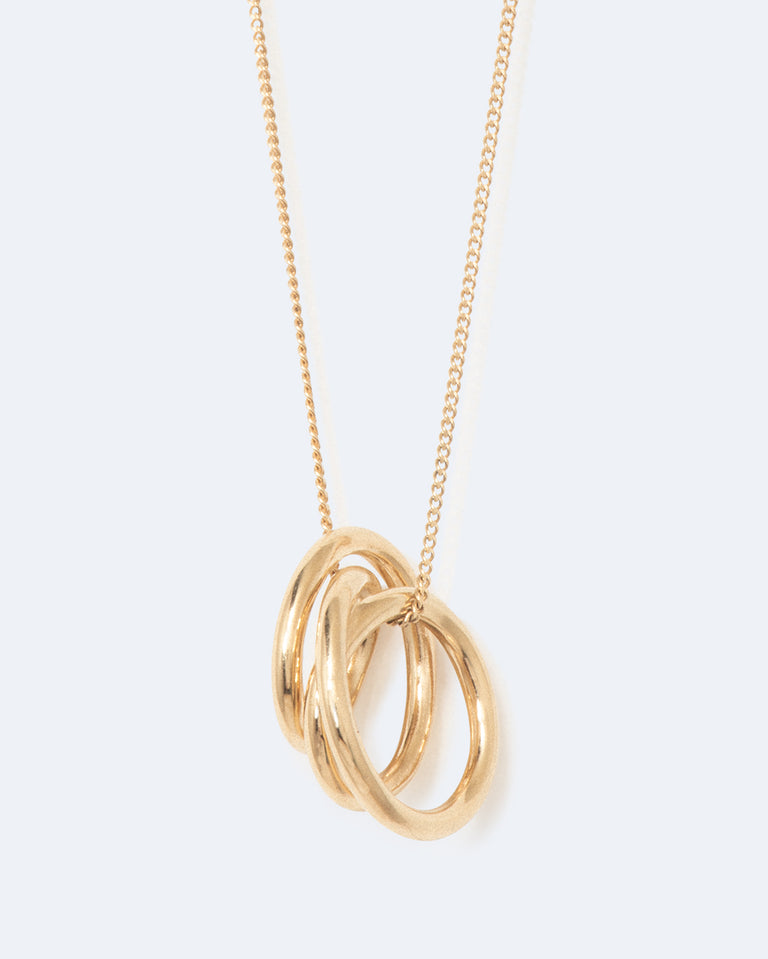 Flow - Recycled Gold Vermeil Pendant