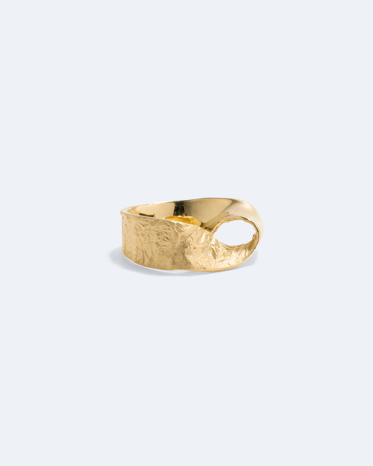 Ribbon II - Recycled Gold Vermeil Ring