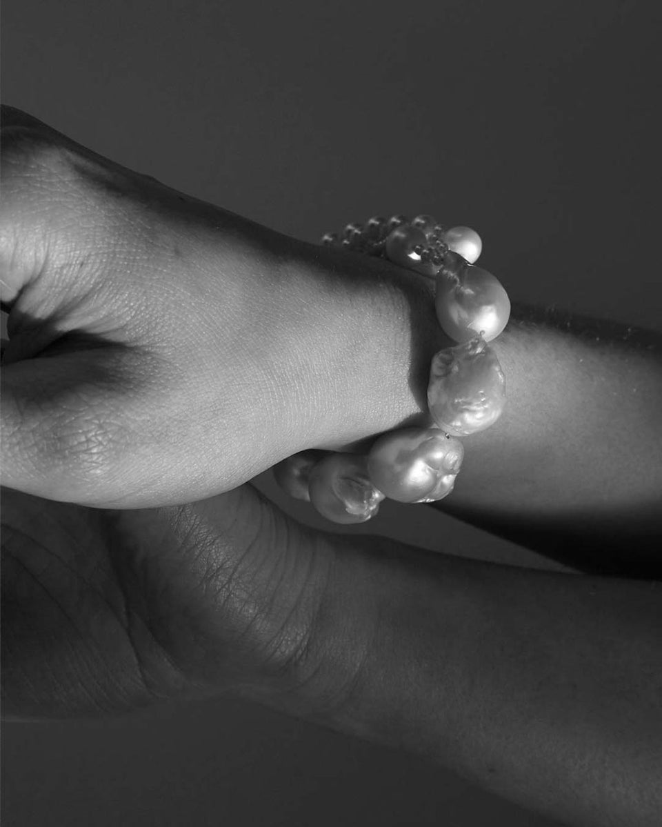Parade of Possibilities - Pearl and Gold Plated Bracelet