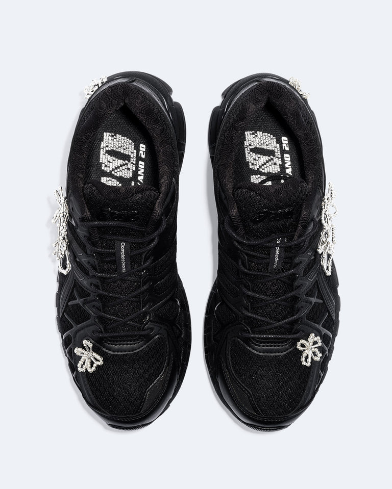 Completedworks for ASICS - GEL KAYANO™ 20 Black Flower Sneakers