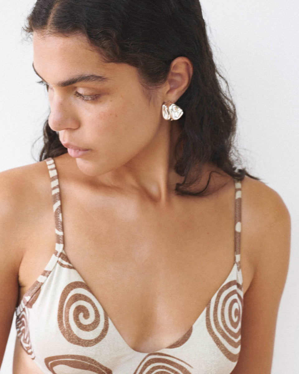 Knoll - Recycled Silver Earrings