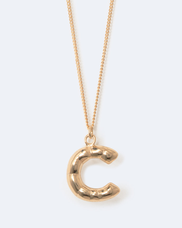 Classicworks™ C - Gold Plated Necklace