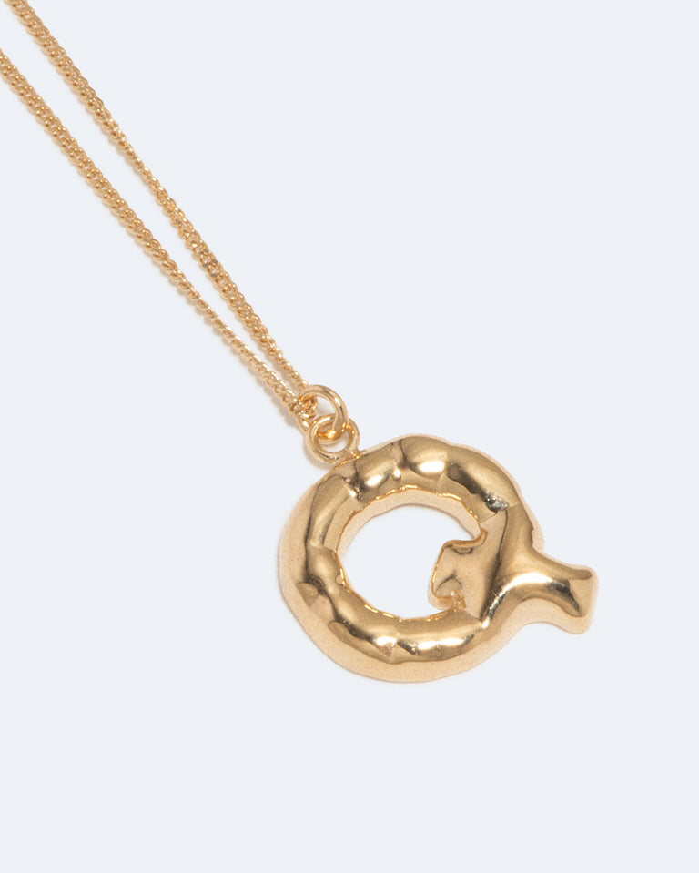 Classicworks™ Q - Gold Plated Necklace