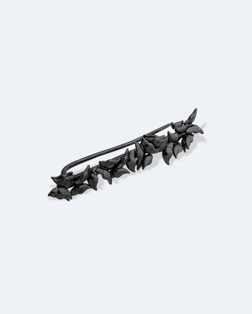 Dystopian Butterflies - 18 Carat Blackened Gold Ear Climber