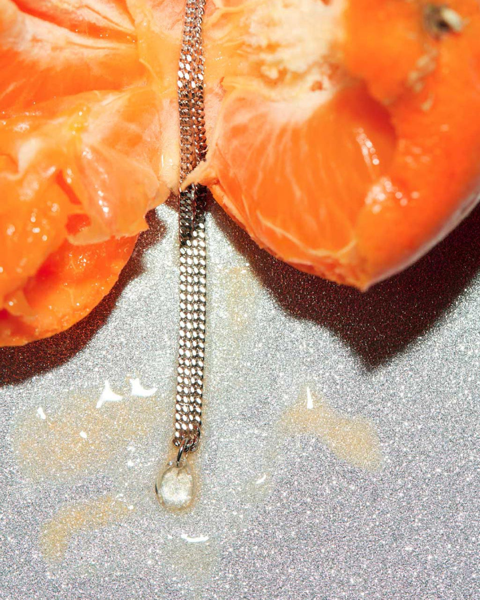 Not Another Aphorism! - Cubic Zirconia and Platinum Plated Bracelet