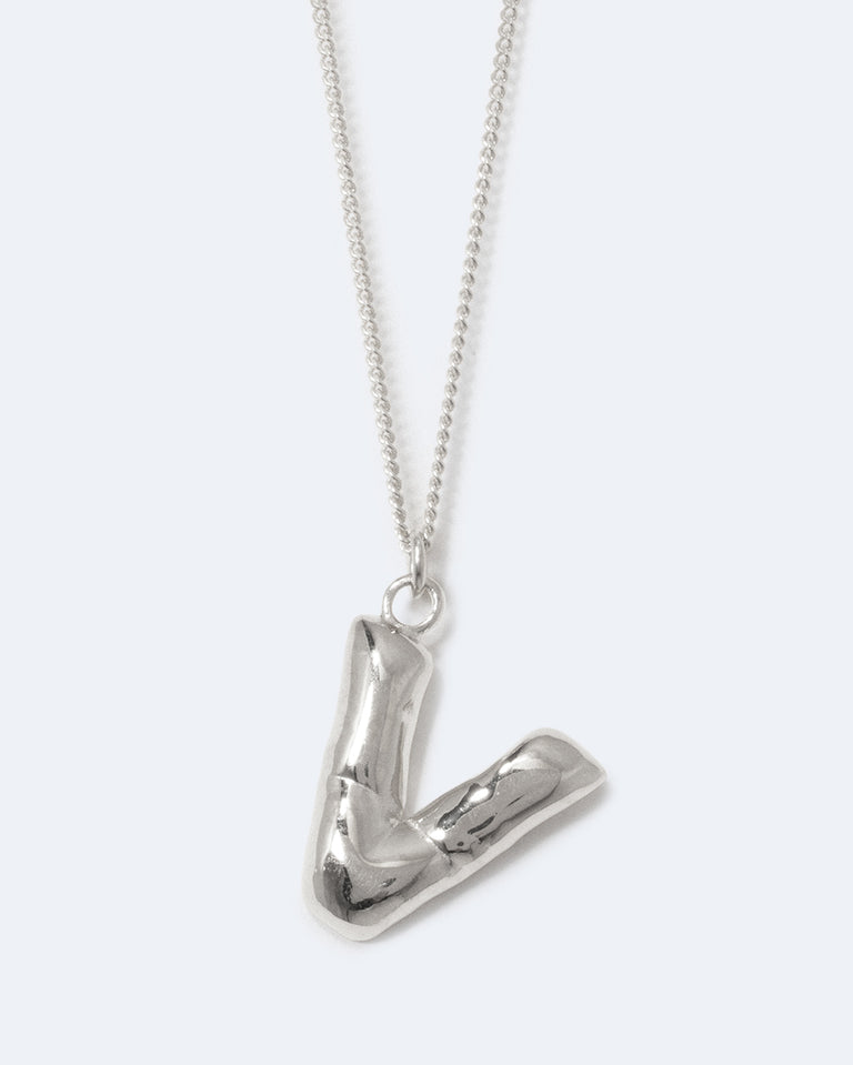 Classicworks™ V - Recycled Sterling Silver Necklace