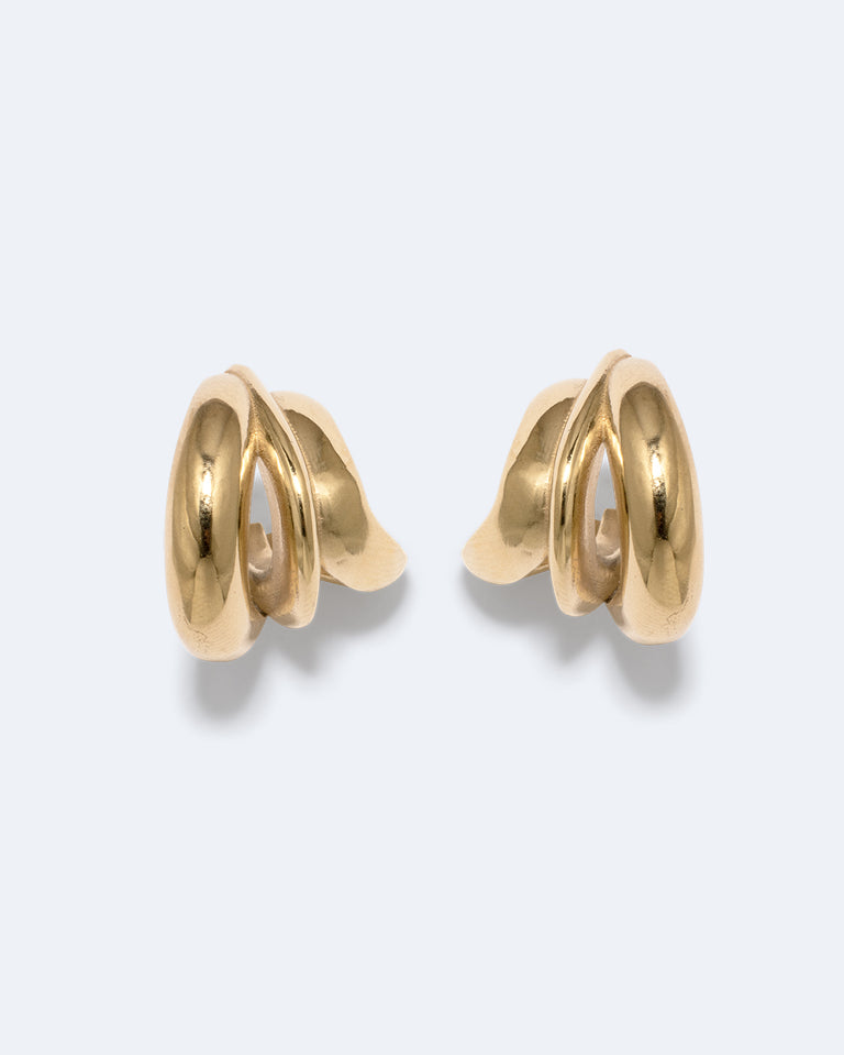 Dollop - Recycled Gold Vermeil Earrings