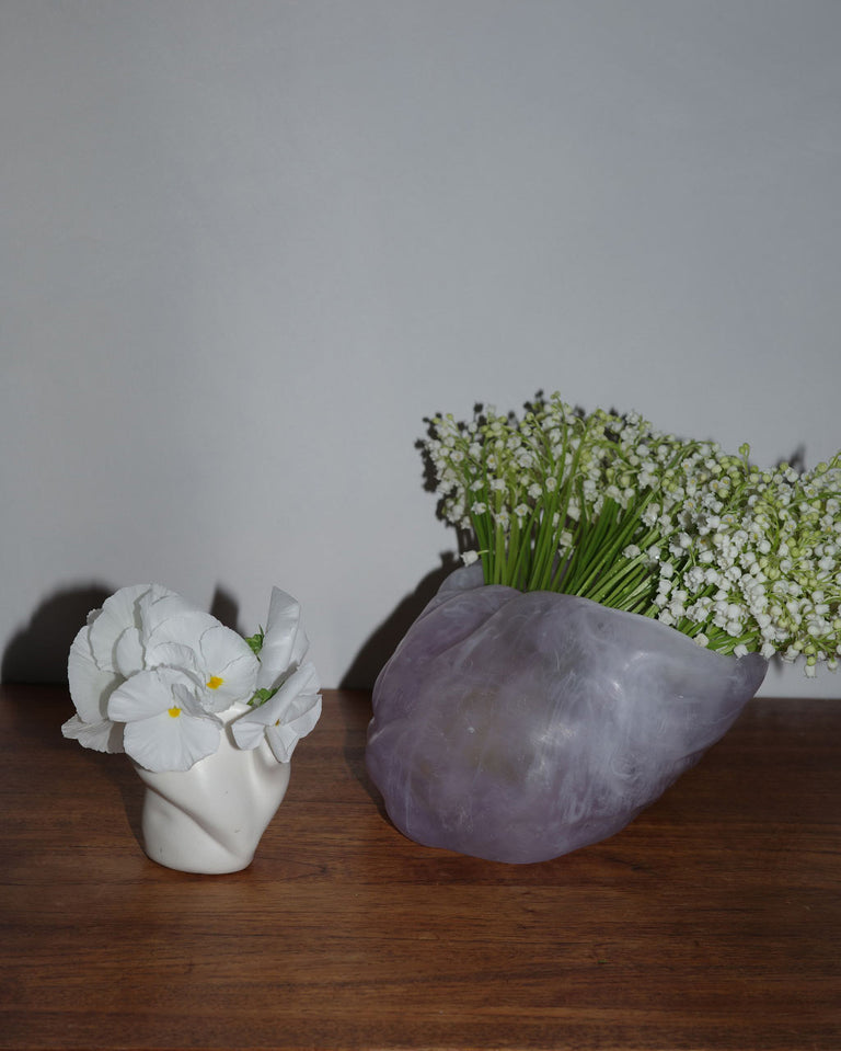 Postures - Vessel in Matte White