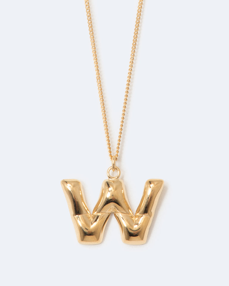 Classicworks™ W - Gold Plated Necklace
