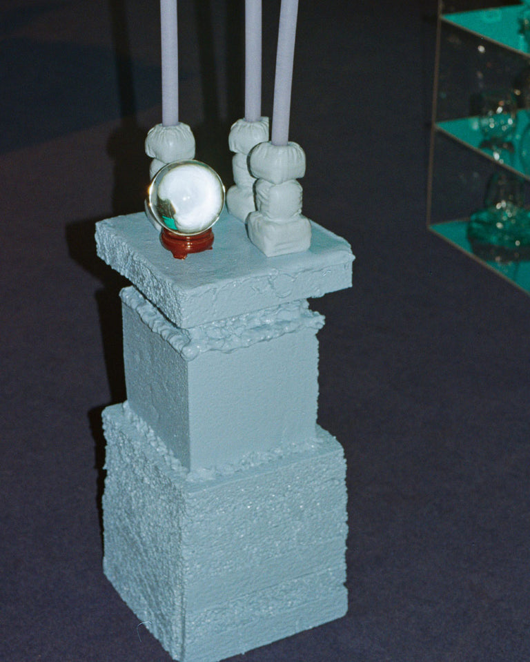 Blue Small Plinth