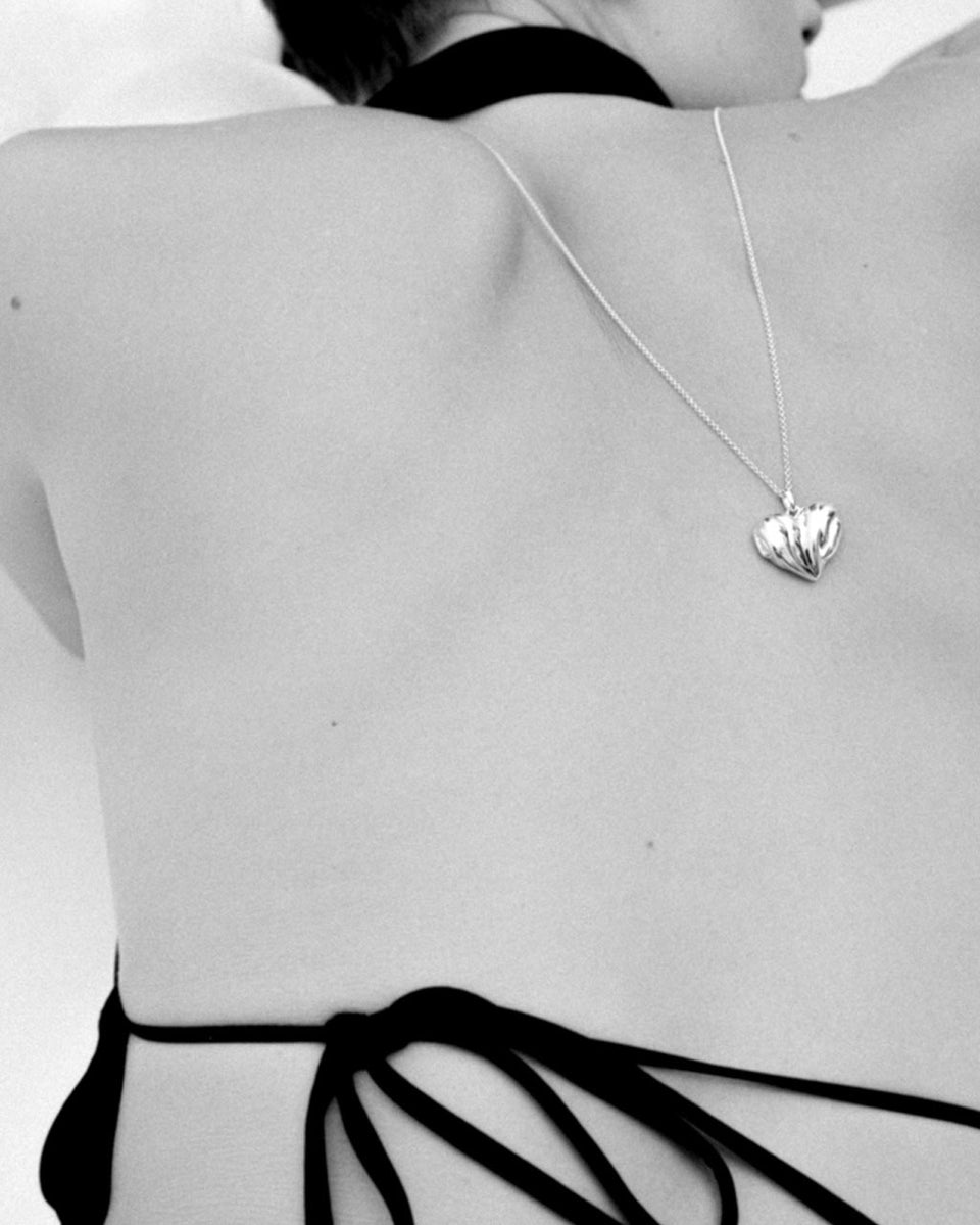 Heart Locket - Recycled Gold Vermeil Pendant