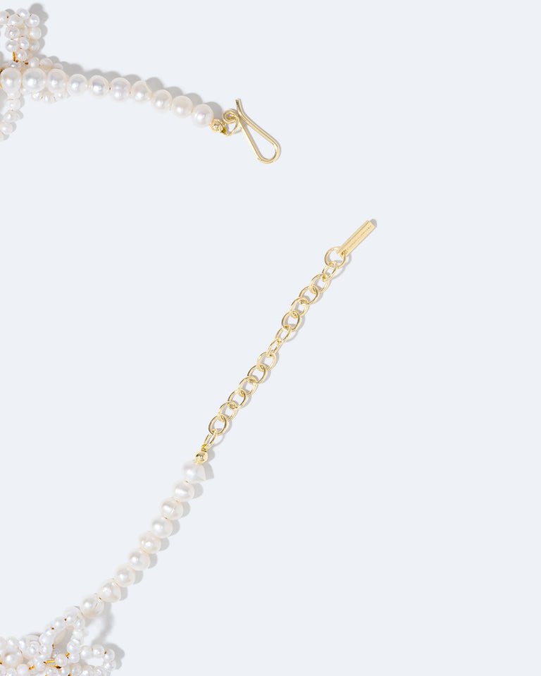 Milk and Honey - Pearl and Recycled Gold Vermeil Necklace