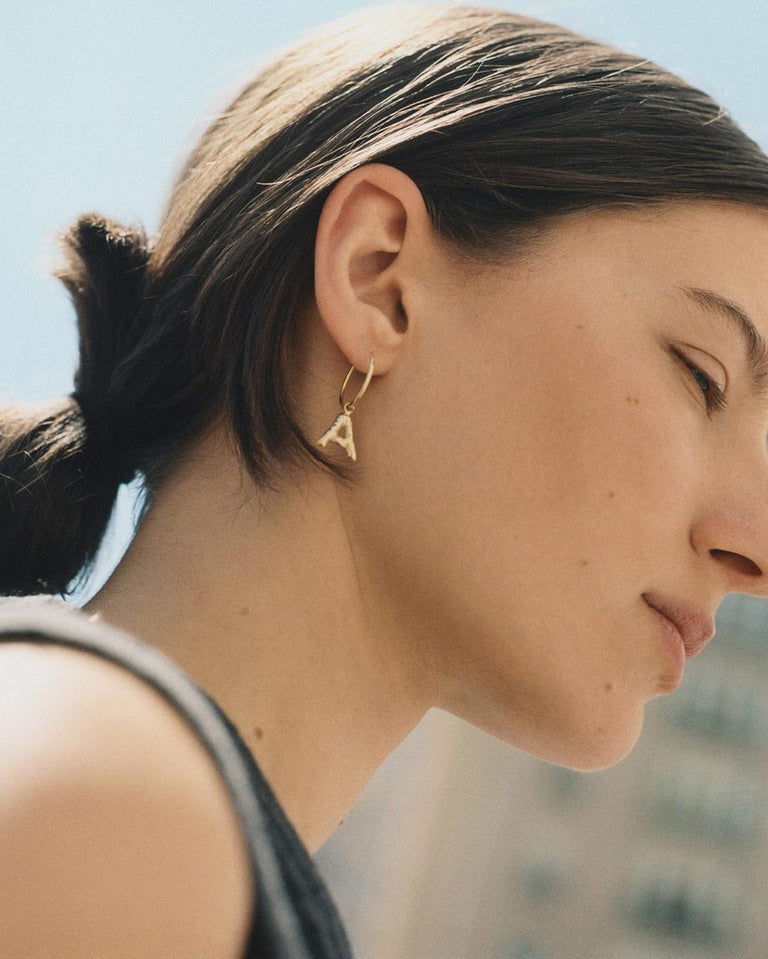 Classicworks™ T - Recycled Gold Vermeil Earrings