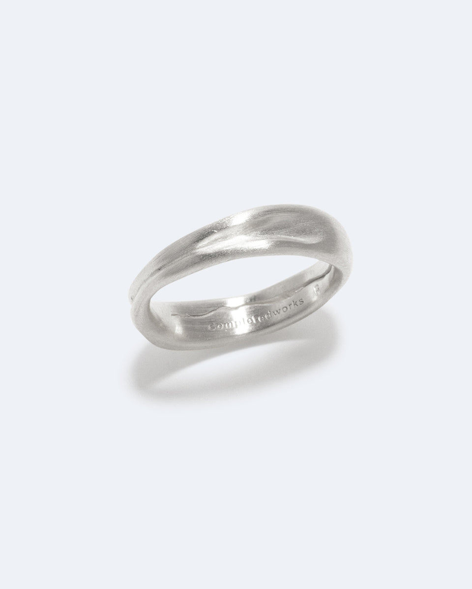 Deflated ("Do Not Inflate") - Recycled Silver Ring