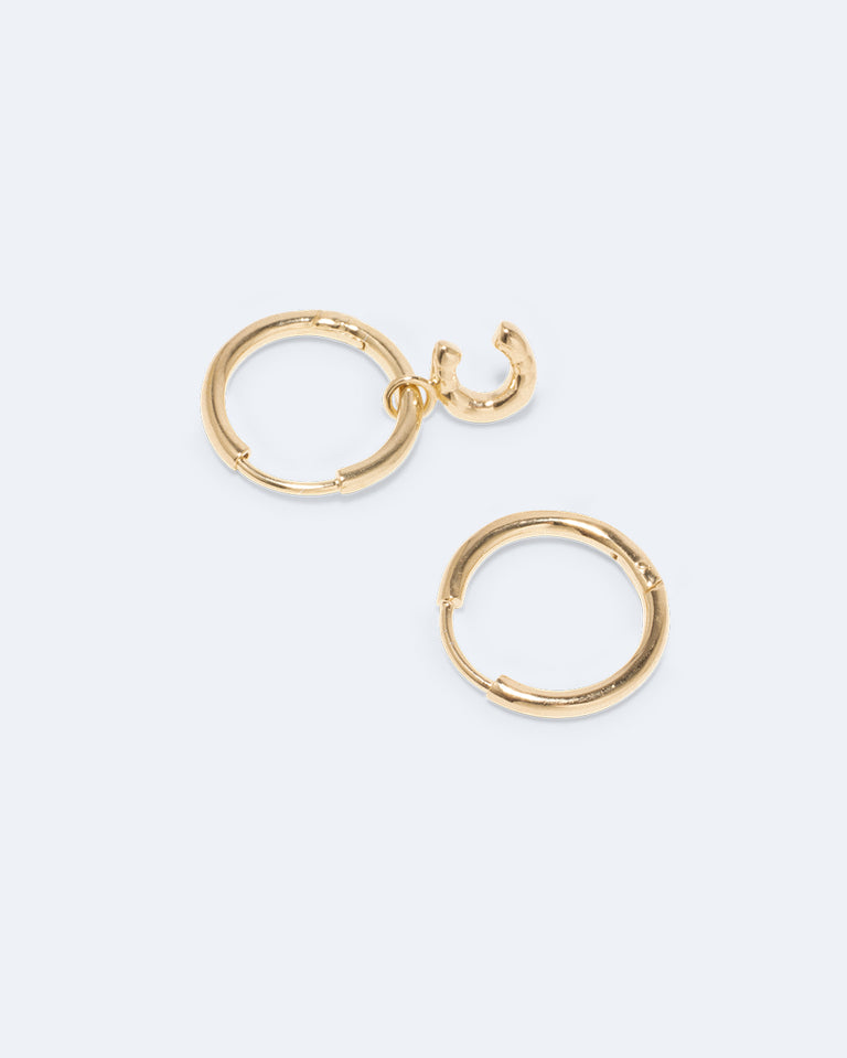 Classicworks™ C - Recycled Gold Vermeil Earrings