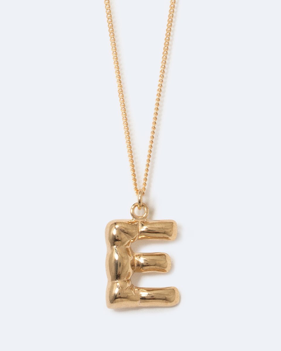 Classicworks™ E - Gold Plated Necklace
