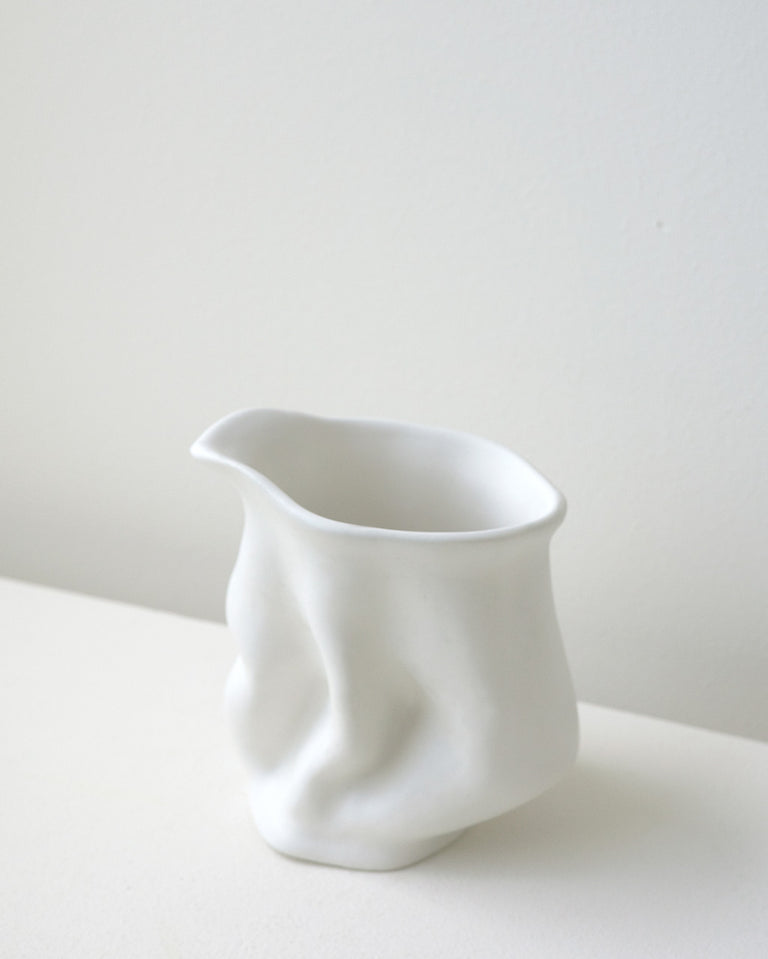 Milk Jug - Vessel in Matte White